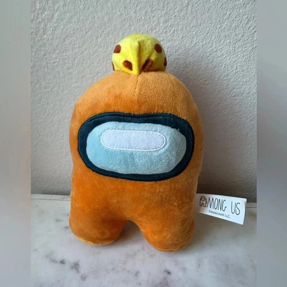 Among Us Series 2 Orange Plush Imposter 8” Toikido Genuine Sus Cheese Licensed‎ - Picture 1 of 7